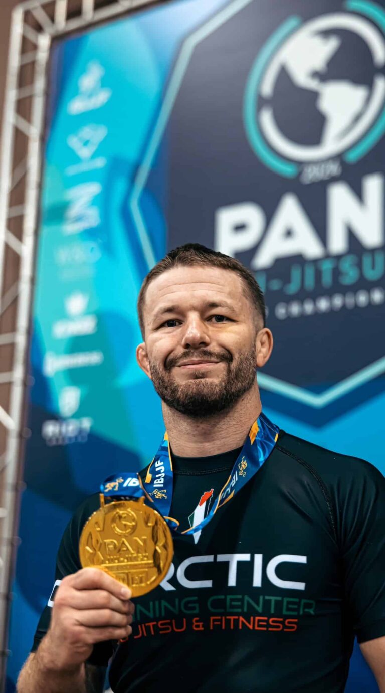 Carlson Gracie Grand Rapids Instructor Alex Seaver.