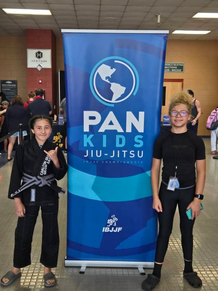 Carlson Gracie Grand Rapids BJJ students at pan kids.